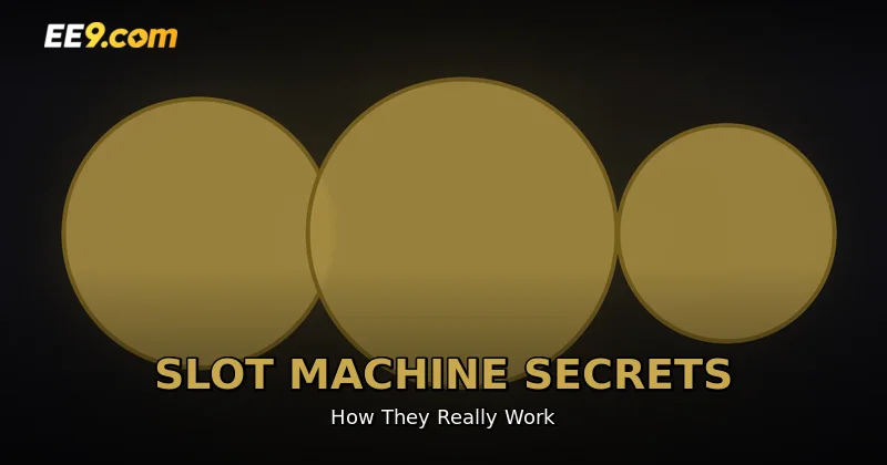 How slot machines really work — RNG and RTP explained for Malaysian online slots players at EE9